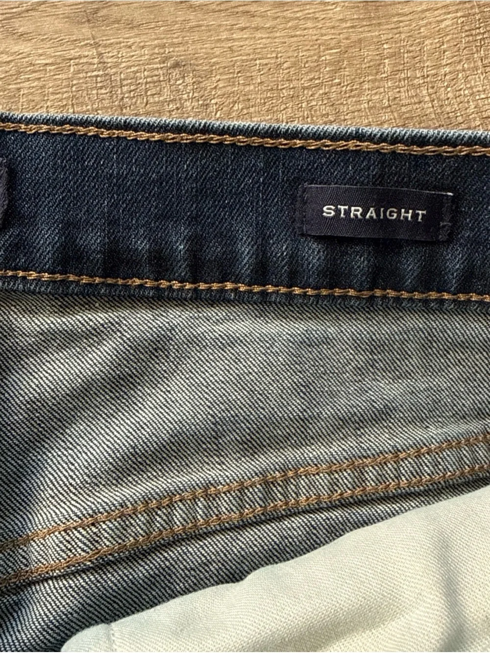 J Crew flex straight Men's Dark Blue Straight-Leg Jeans 30x30